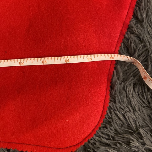 RED felt Christmas Stocking -1pc -multiple available - Picture 9 of 11